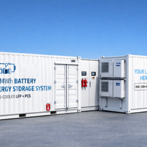 5MWh Containerised BESS – Liquid-Cooled LFP with PCS