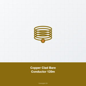 Copper Clad Bare Conductor 120m