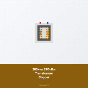 200kva 33/0.4kv Transformer - Copper