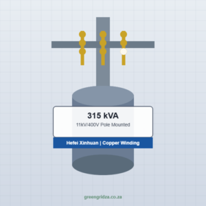 315kVA 11kV/400V Pole Transformer